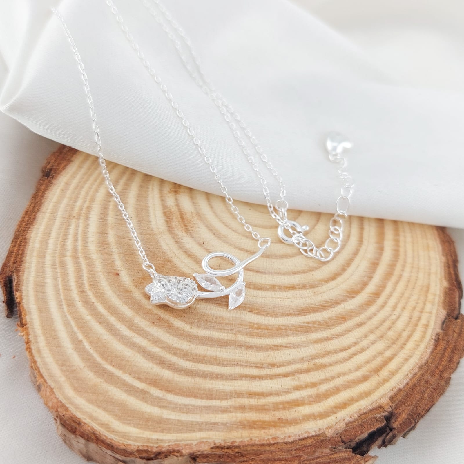 Collar Dama 45-50cm Plata 925 25940