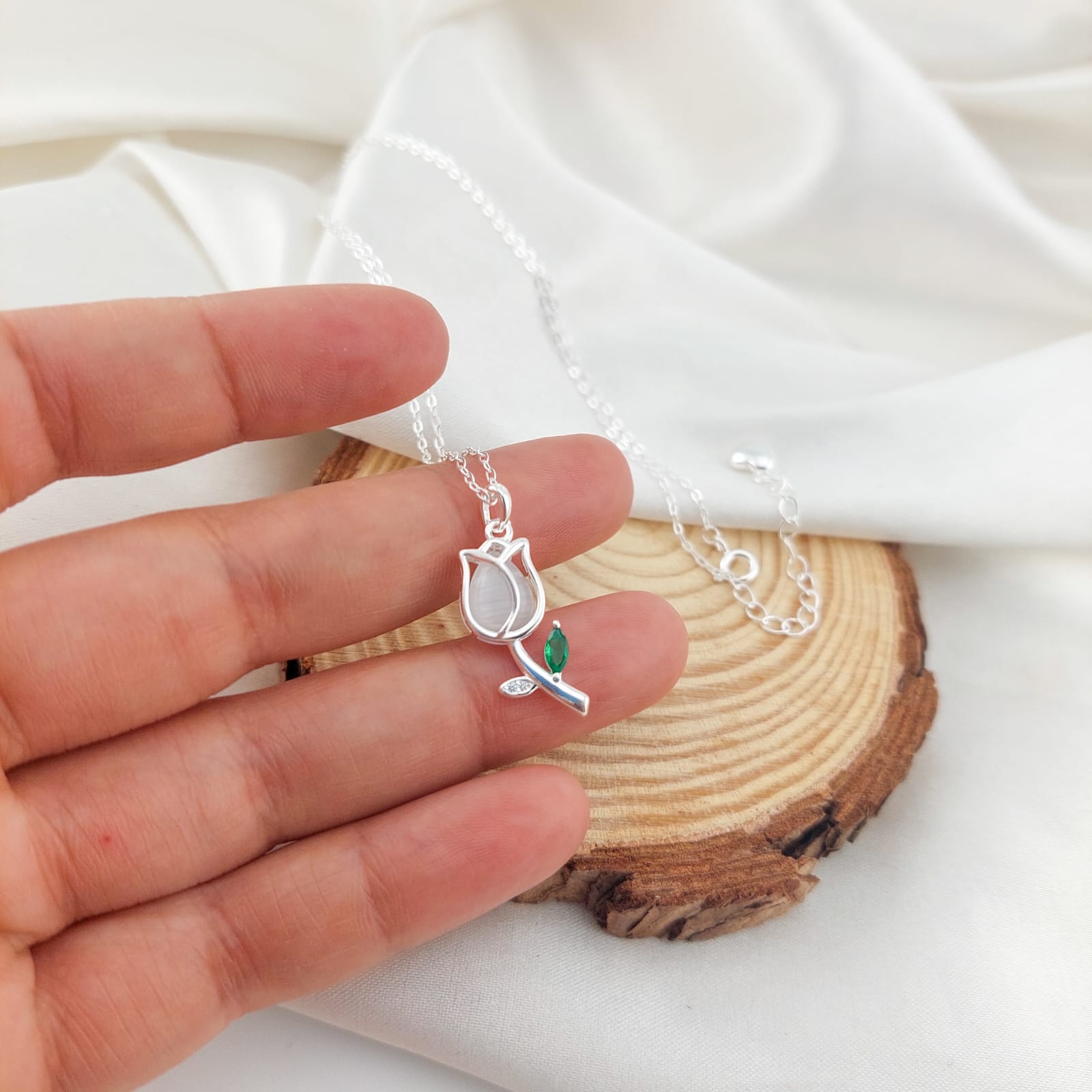 Collar Dama 45-50cm Plata 925 25945