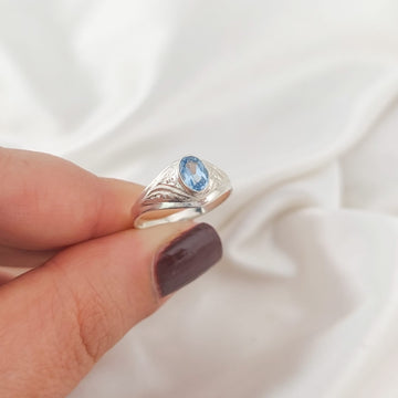 Anillo Graduación Plata 925 25955