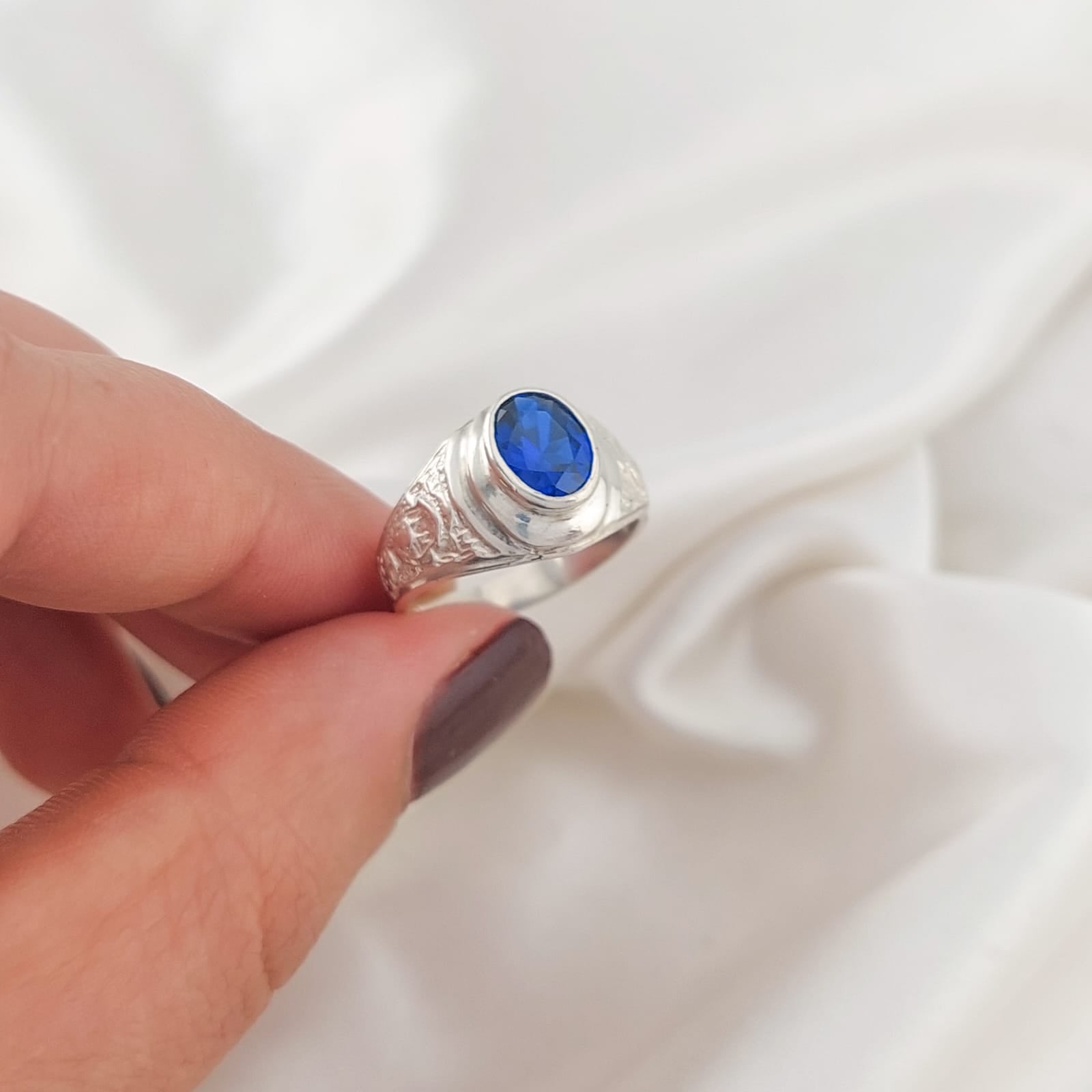 Anillo Graduación Plata 925 25951