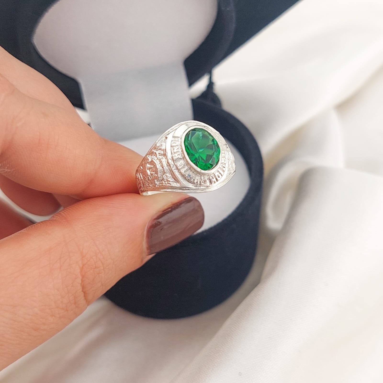 Anillo Graduación Plata 925 25960