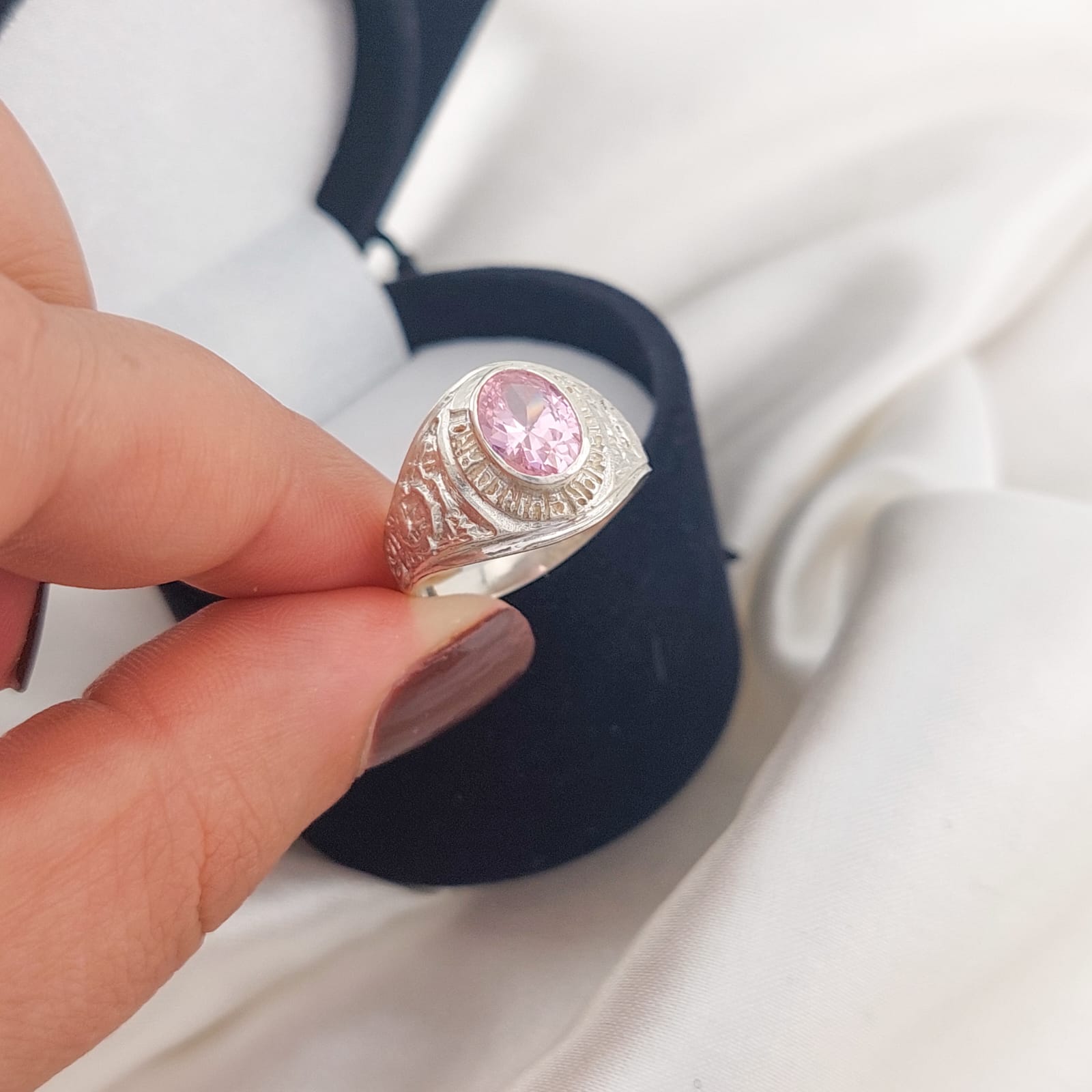 Anillo Graduación Plata 925 25950