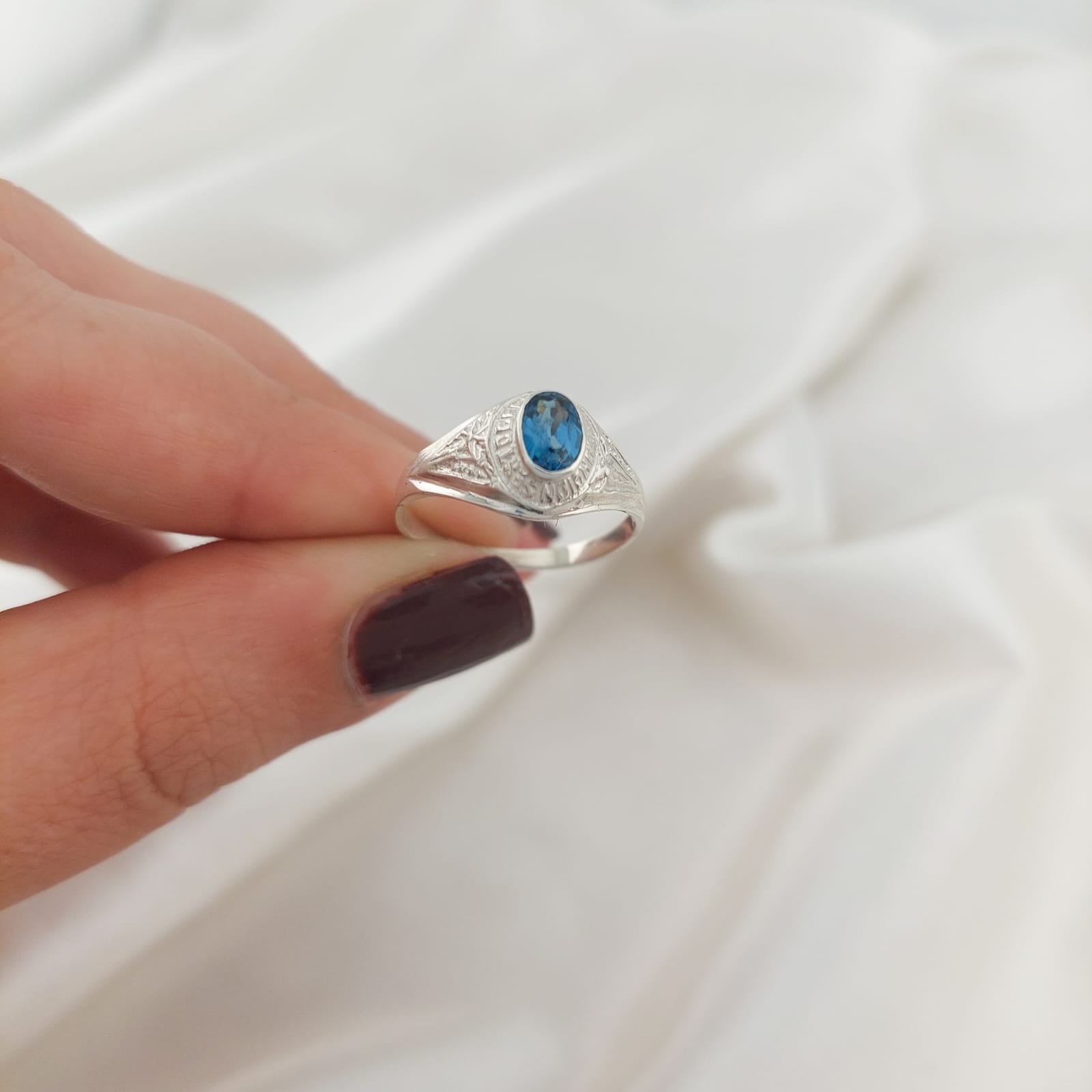 Anillo Graduación Sexto Plata 925 25952