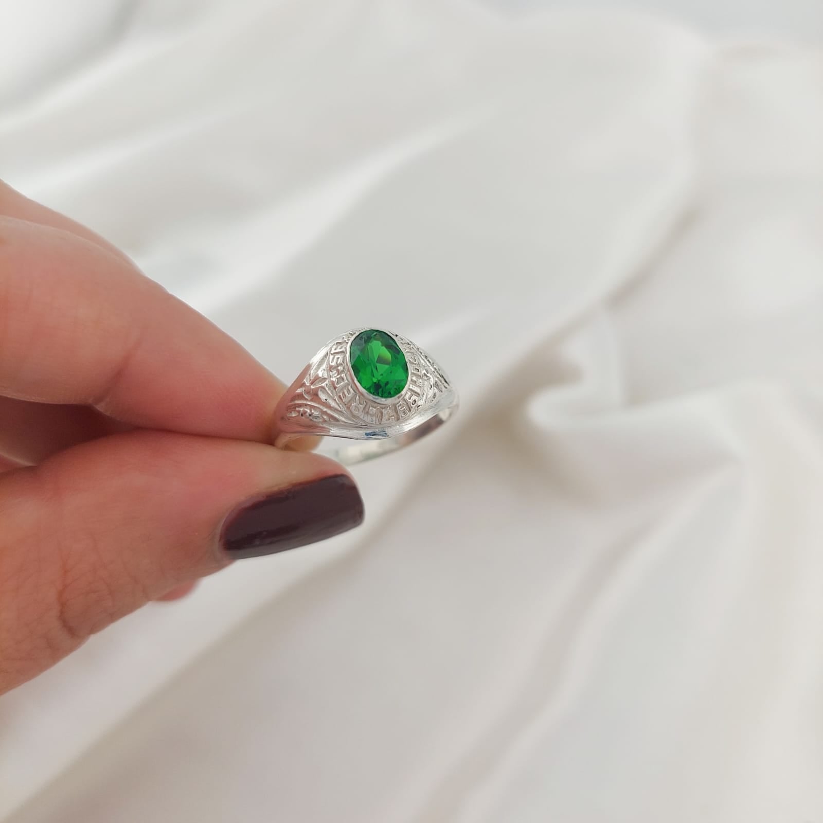 Anillo Graduación Plata 925 25958