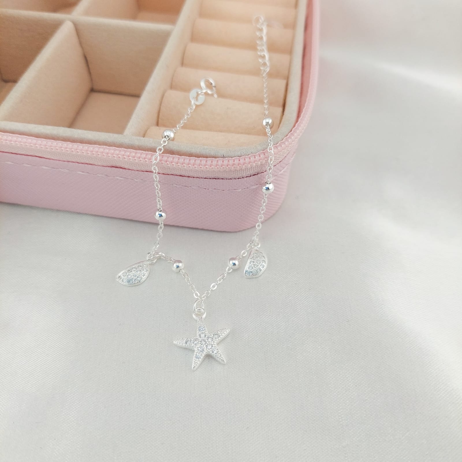 Pulsera Dama 17-19cm Plata 925 25979