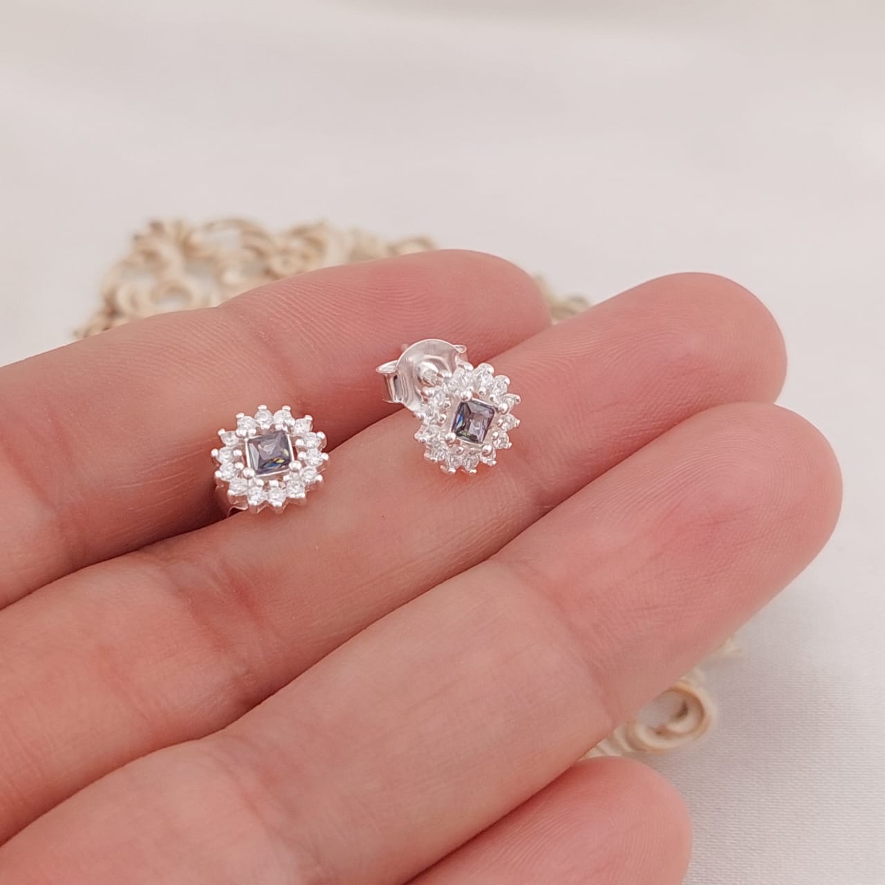 Aretes Dama Plata 925 25988