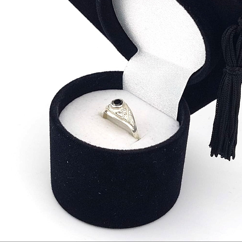 Anillo Graduación Plata 925 25990