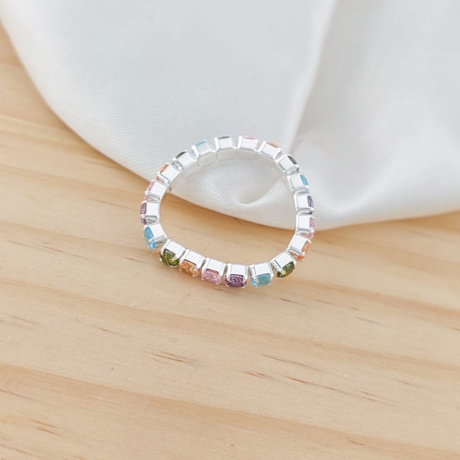 Anillo Flexible Dama Plata 925 25994