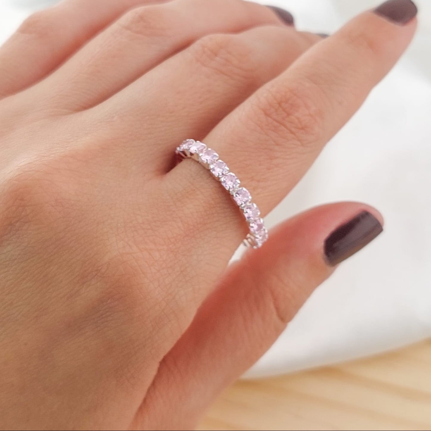 Anillo Flexible Dama Plata 925 25992