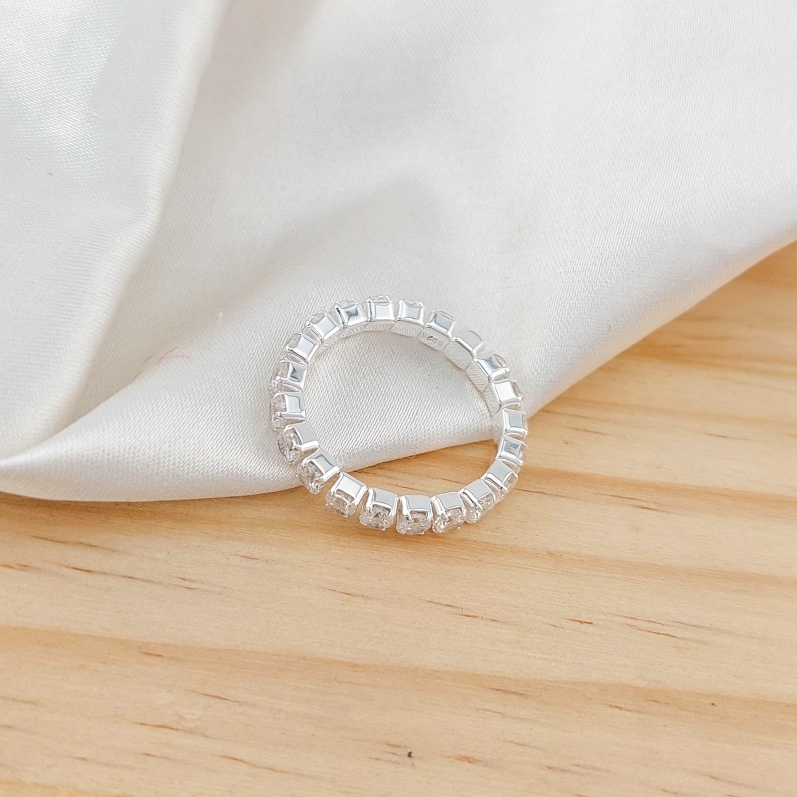 Anillo Flexible Dama Plata 925 25995