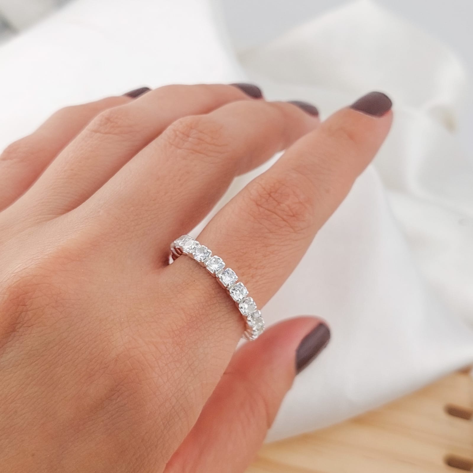 Anillo Flexible Dama Plata 925 25995