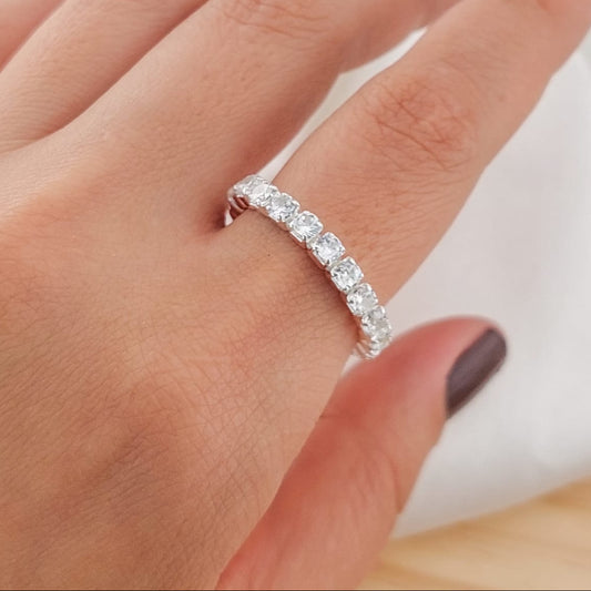 Anillo Flexible Dama Plata 925 25995