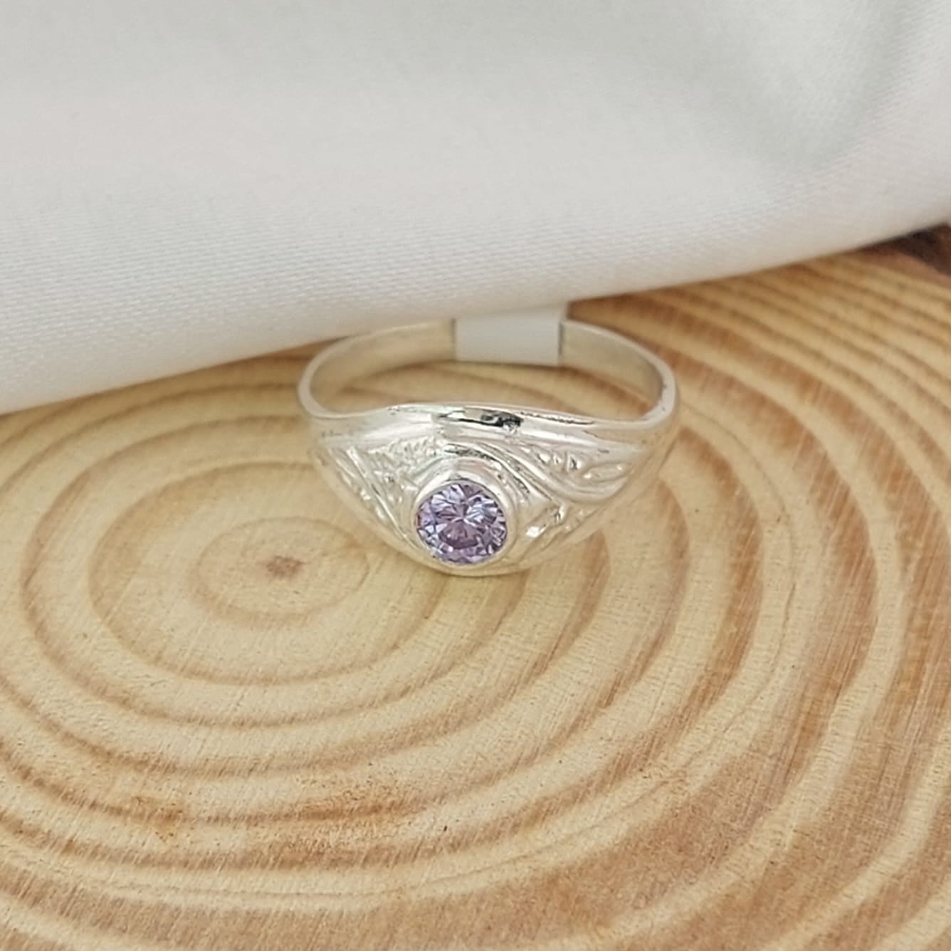 Anillo Graduación Kínder Plata 925 26032