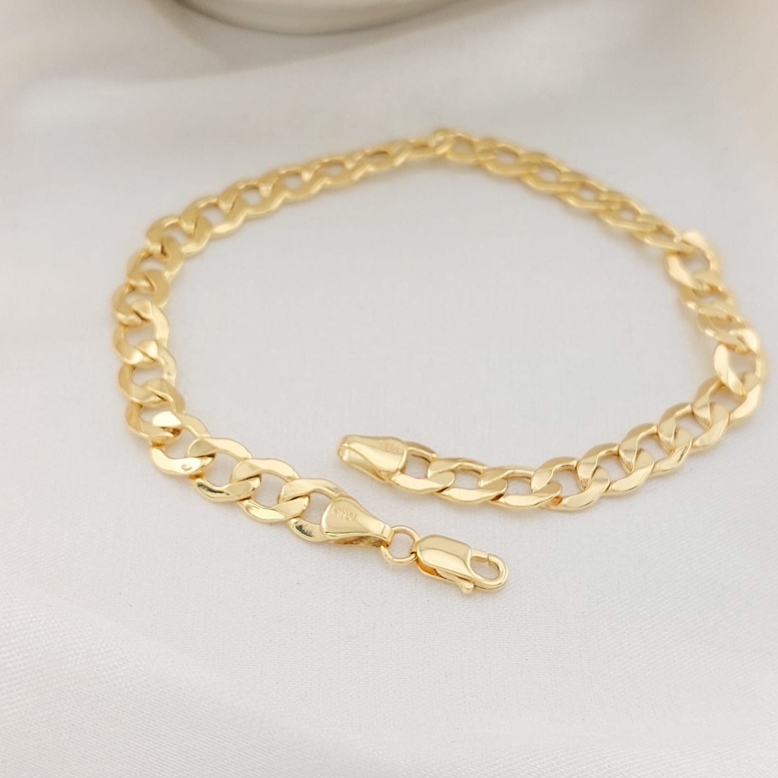 Pulsera 20cm/6mm Oro 10k 26038