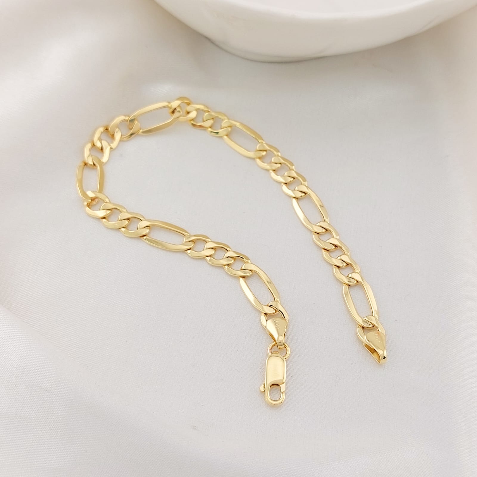 Pulsera 20cm/6mm Oro 10k 26037