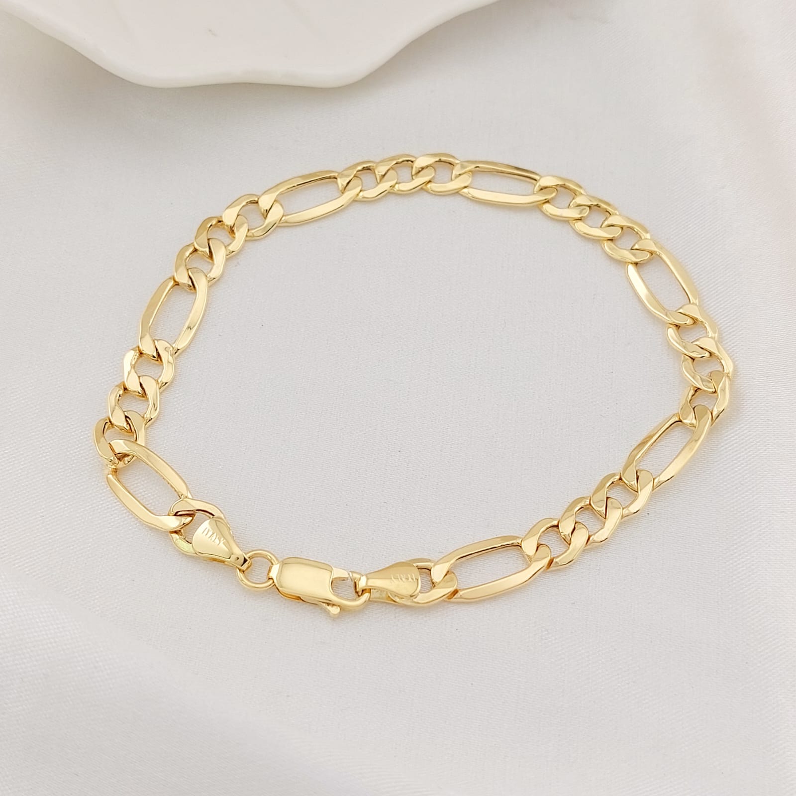Pulsera 20cm/6mm Oro 10k 26037