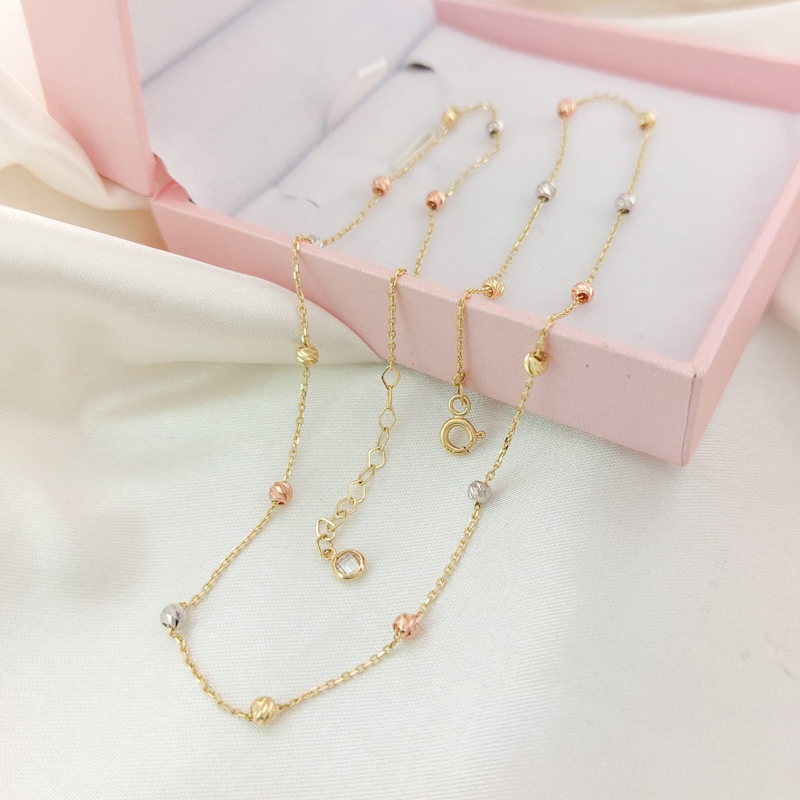 Collar Dama 42-45cm Oro 10K Italia 26039