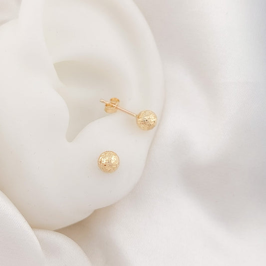 Aretes Oro 10k Italia 26072