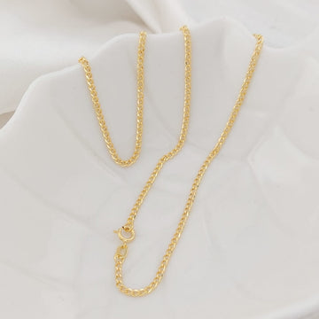 Cadena Grumet 45cm/1.5mm Oro 10k Italia 26098