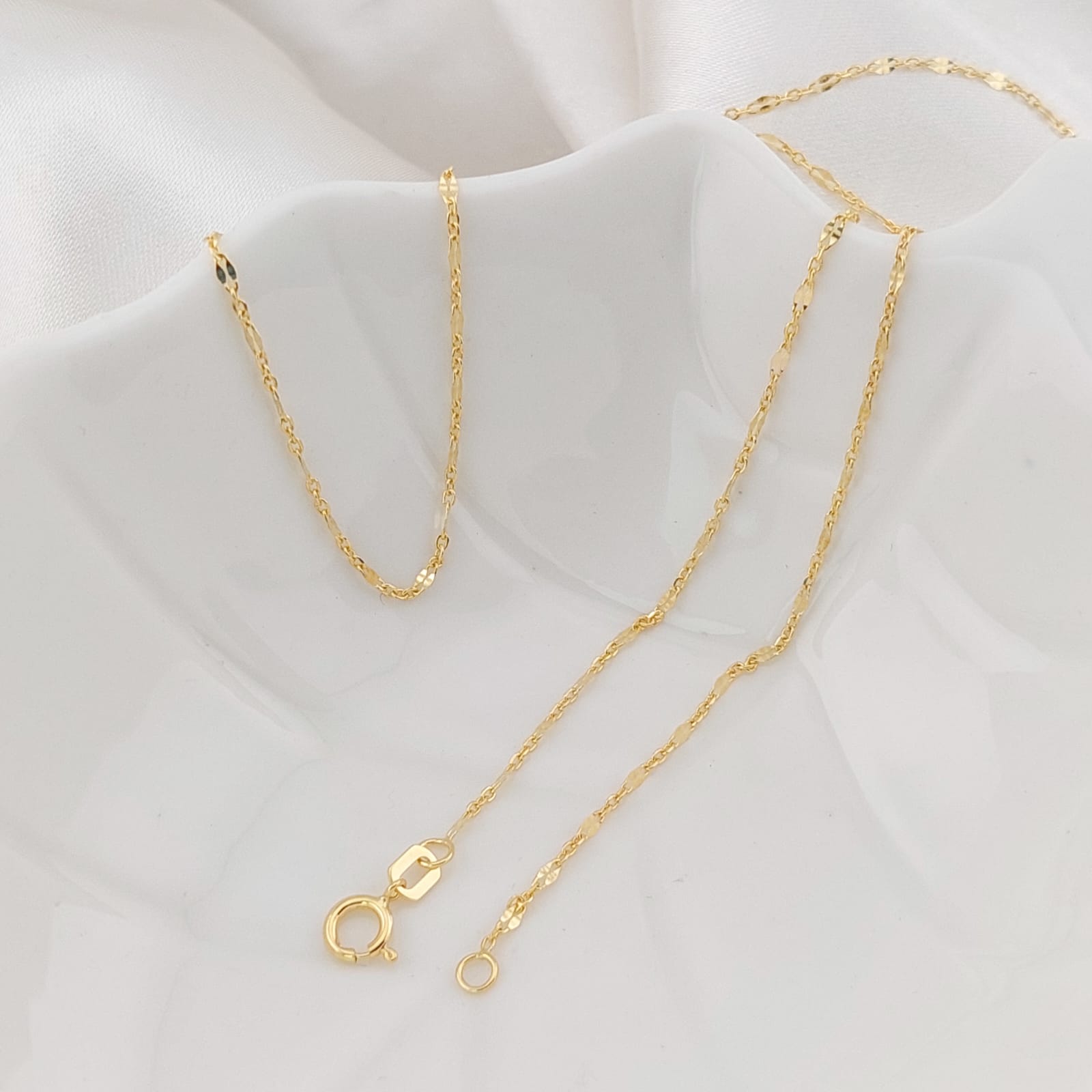 Cadena 55cm Oro 10k Italia 26107