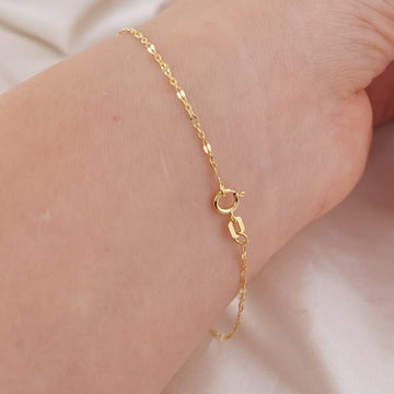 Pulsera Dama 19cm Oro 10k 26046
