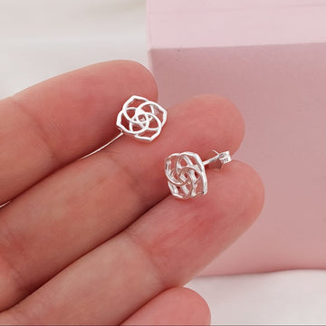 Aretes 8mm Plata 925 26168