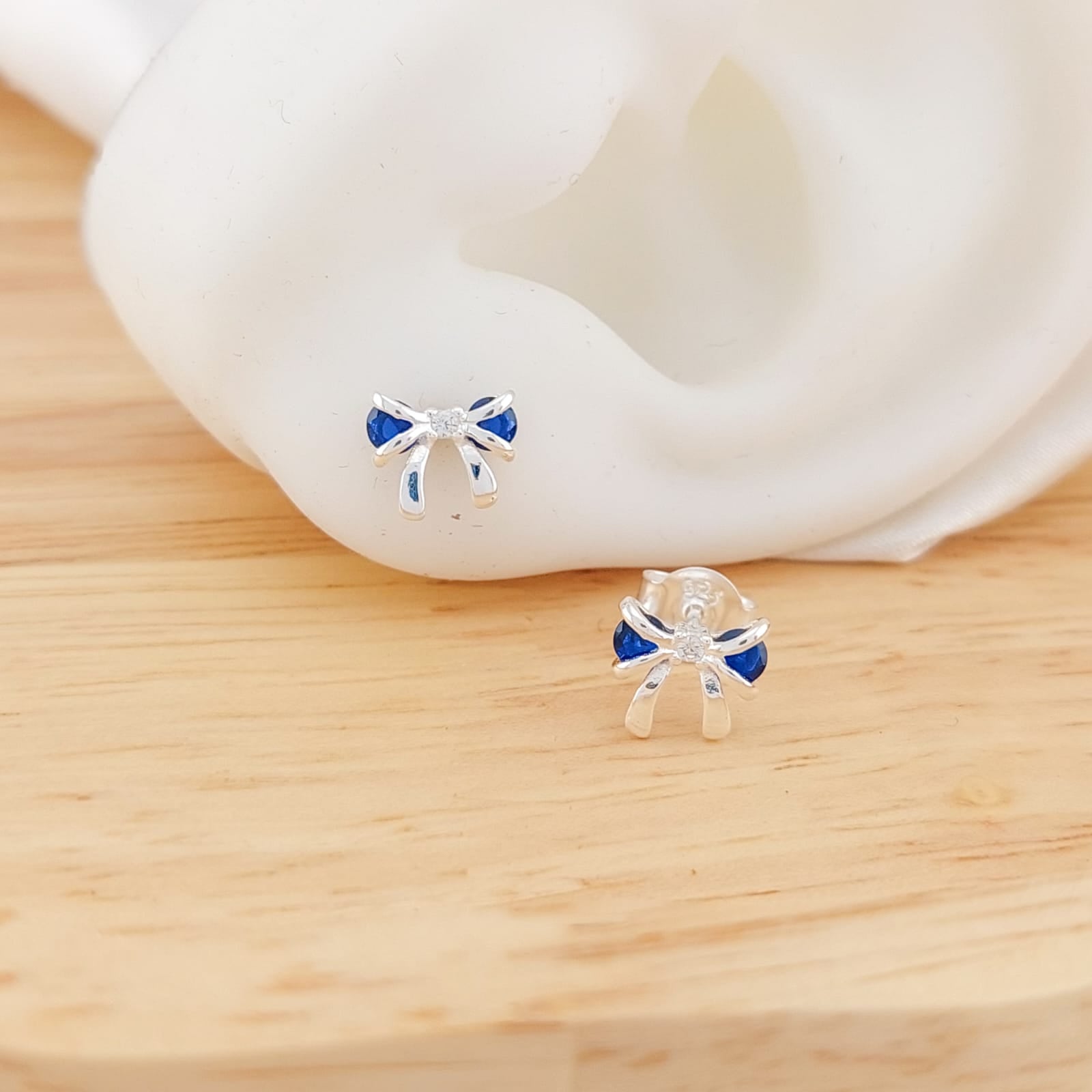 Aretes 8mm Plata 925 26223