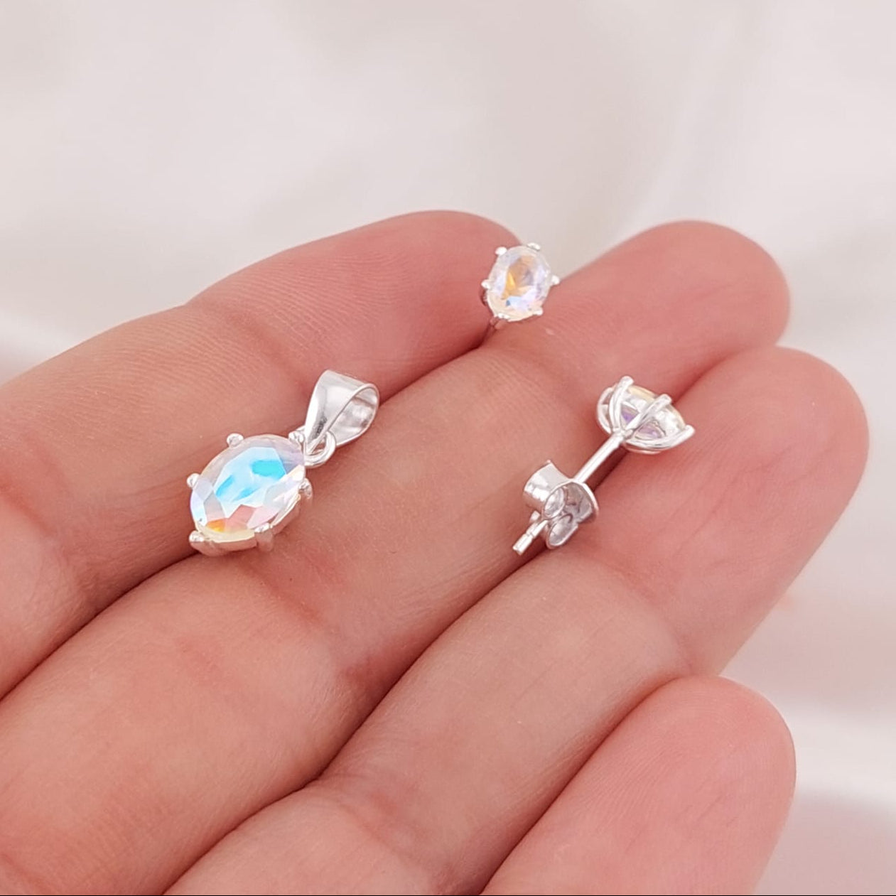 Juego Dama Plata 925 26239