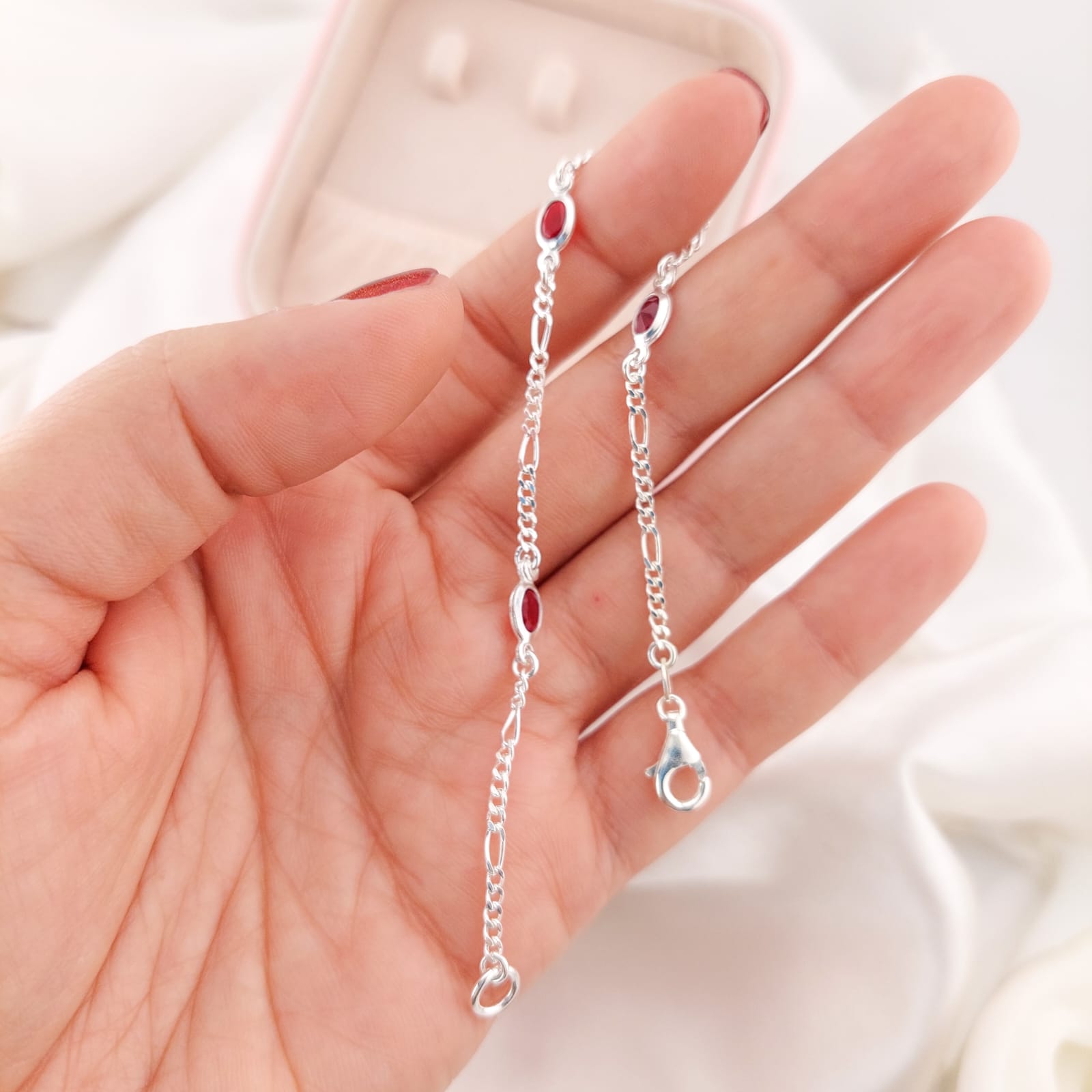 Pulsera Dama 18.5cm Plata 925 26190