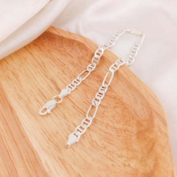 Pulsera 21cm/5mm Plata 925 26207
