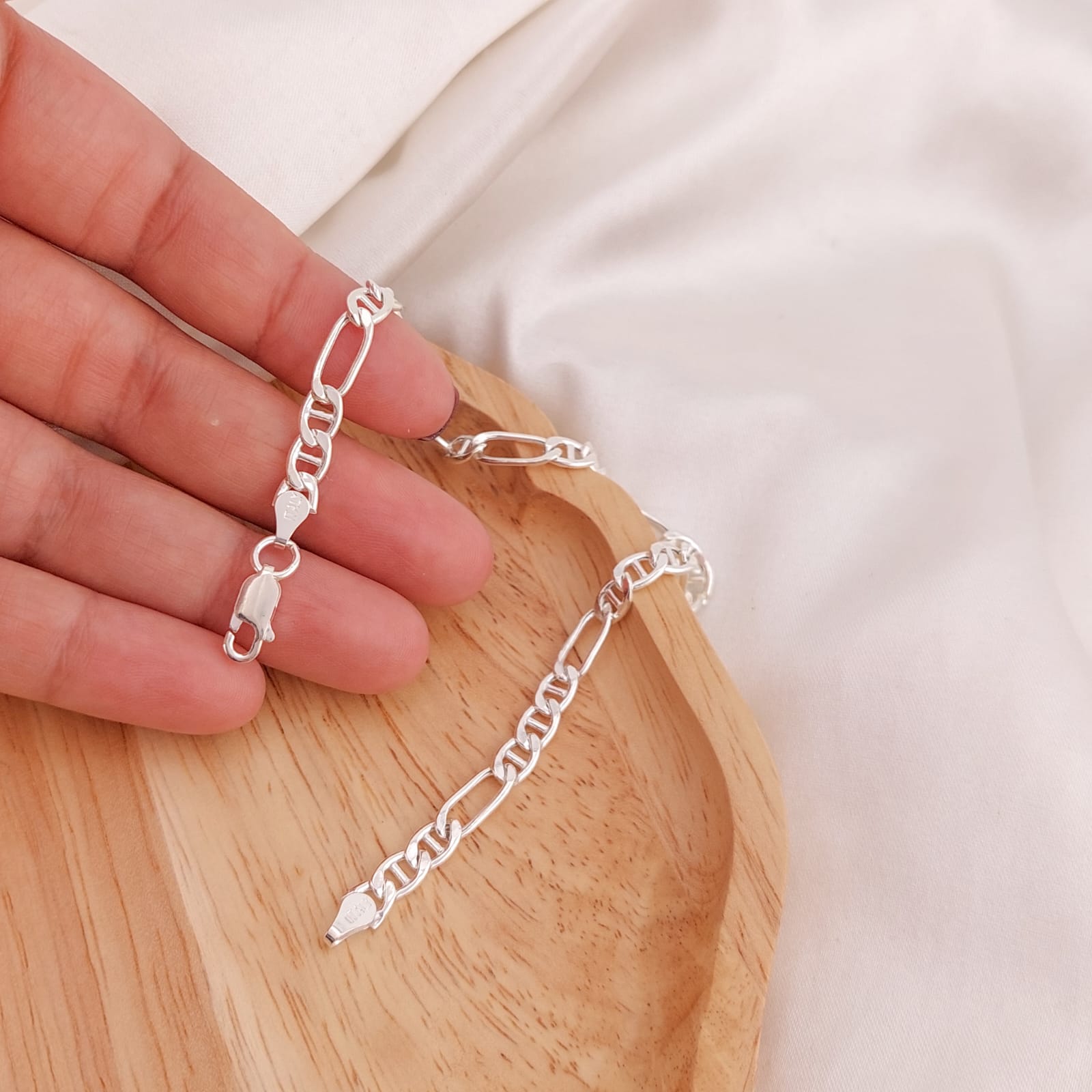 Pulsera Gucci 21cm/5mm Plata 925 26207