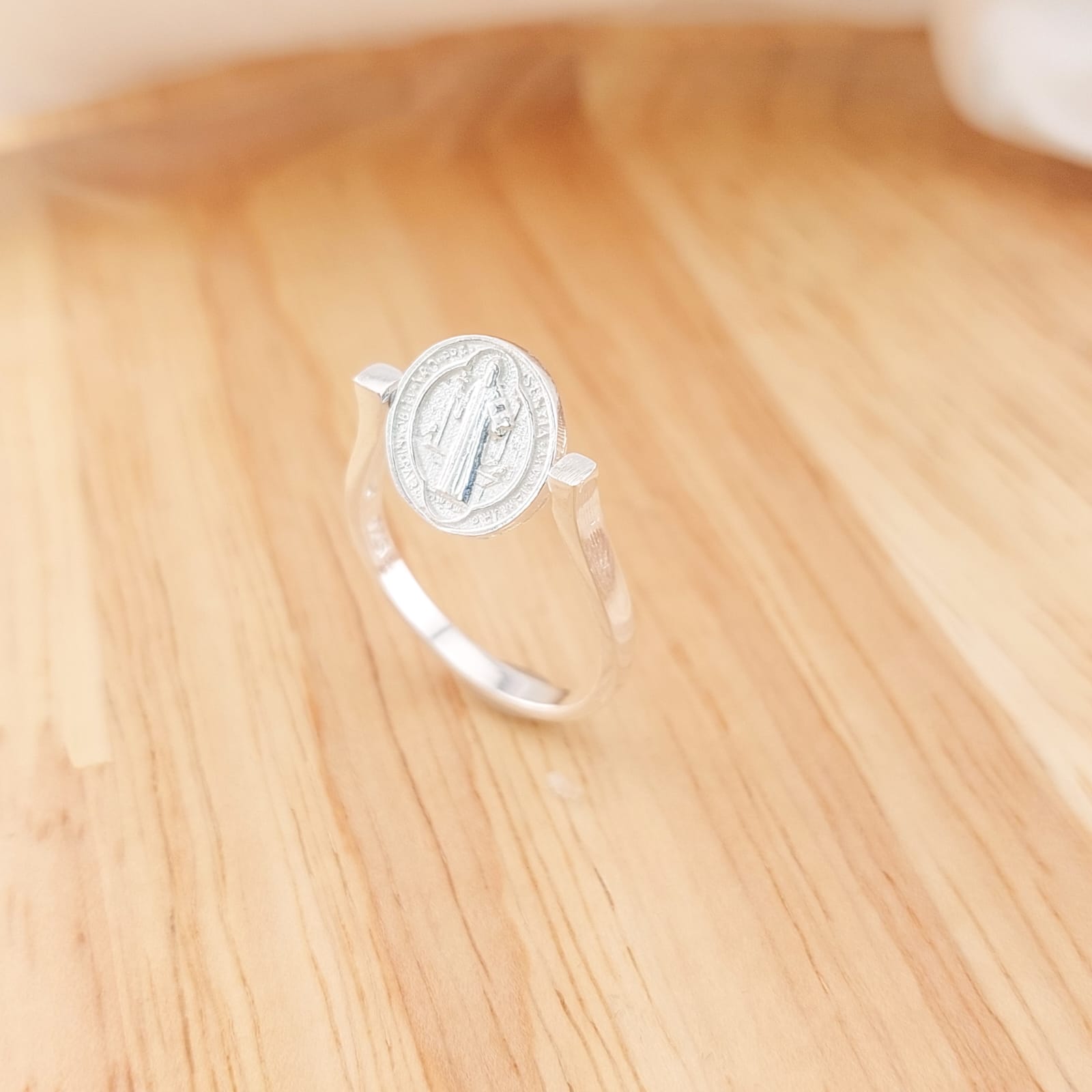 Anillo San Benito Plata 925 26269