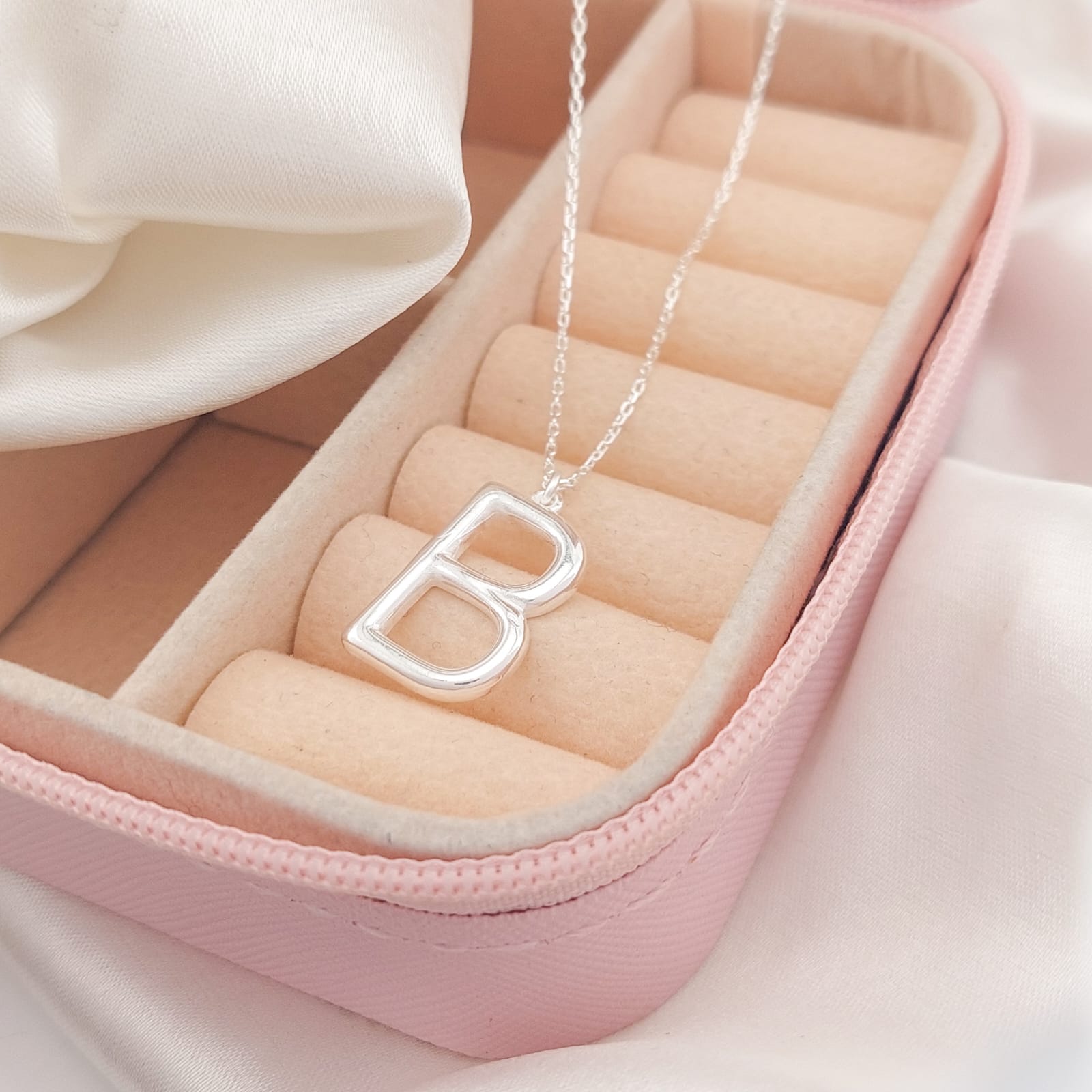 Collar Letra 40-45cm Plata 925 26264