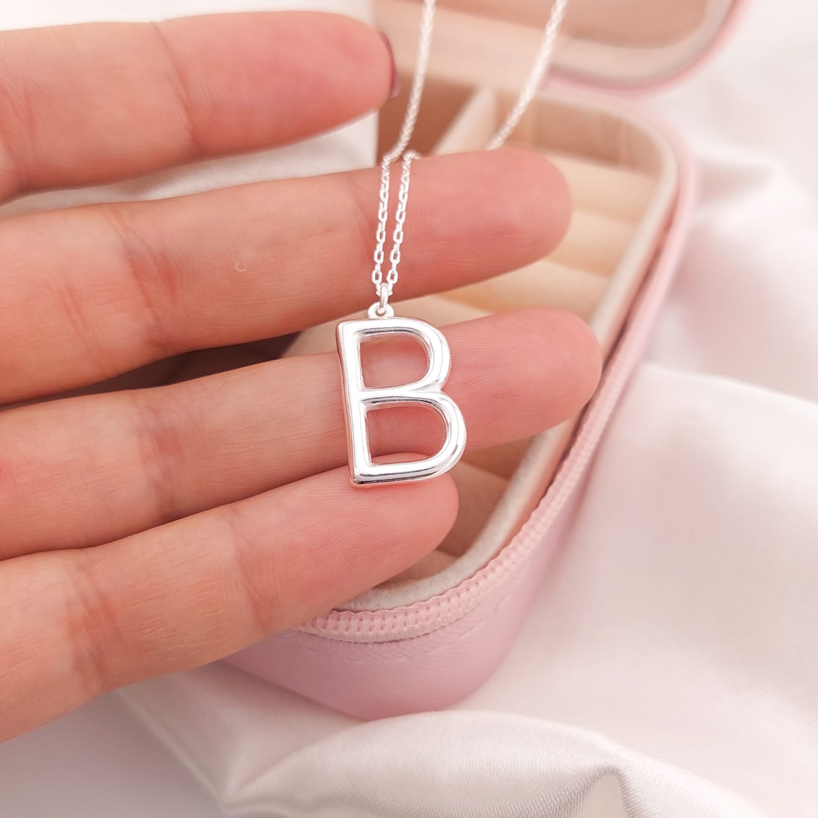 Collar Letra 40-45cm Plata 925 26264