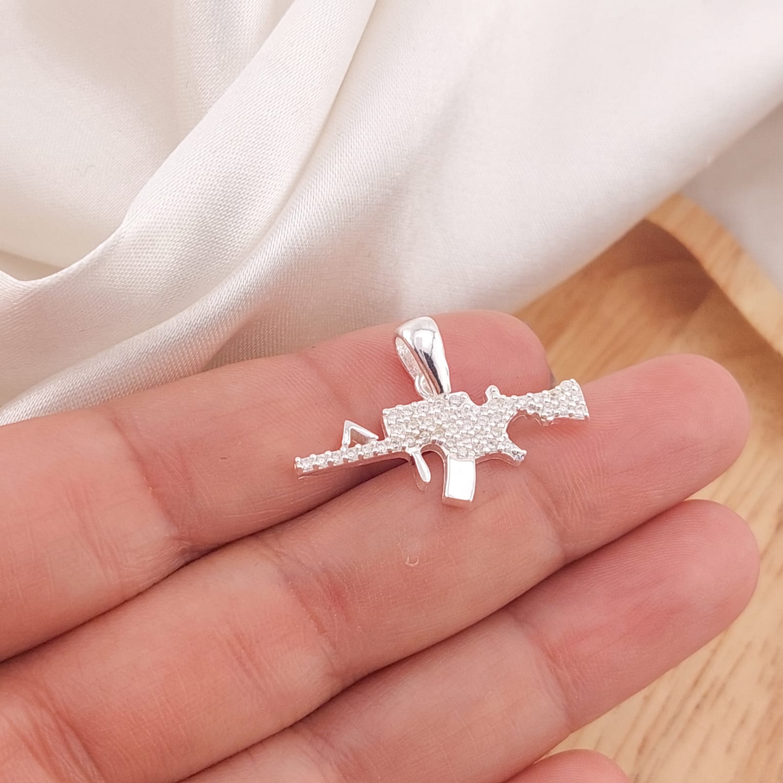 Dije 28mm Plata 925 26270