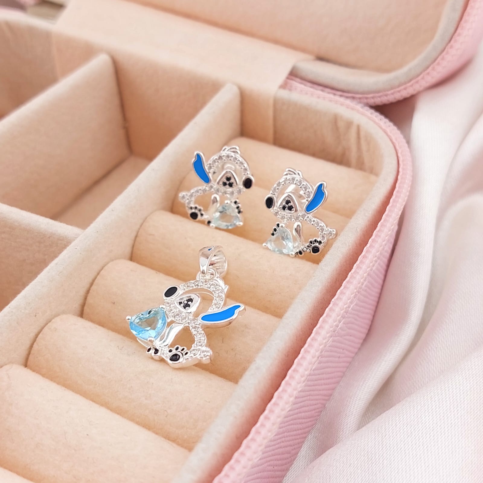 Juego Dama Plata 925 26314