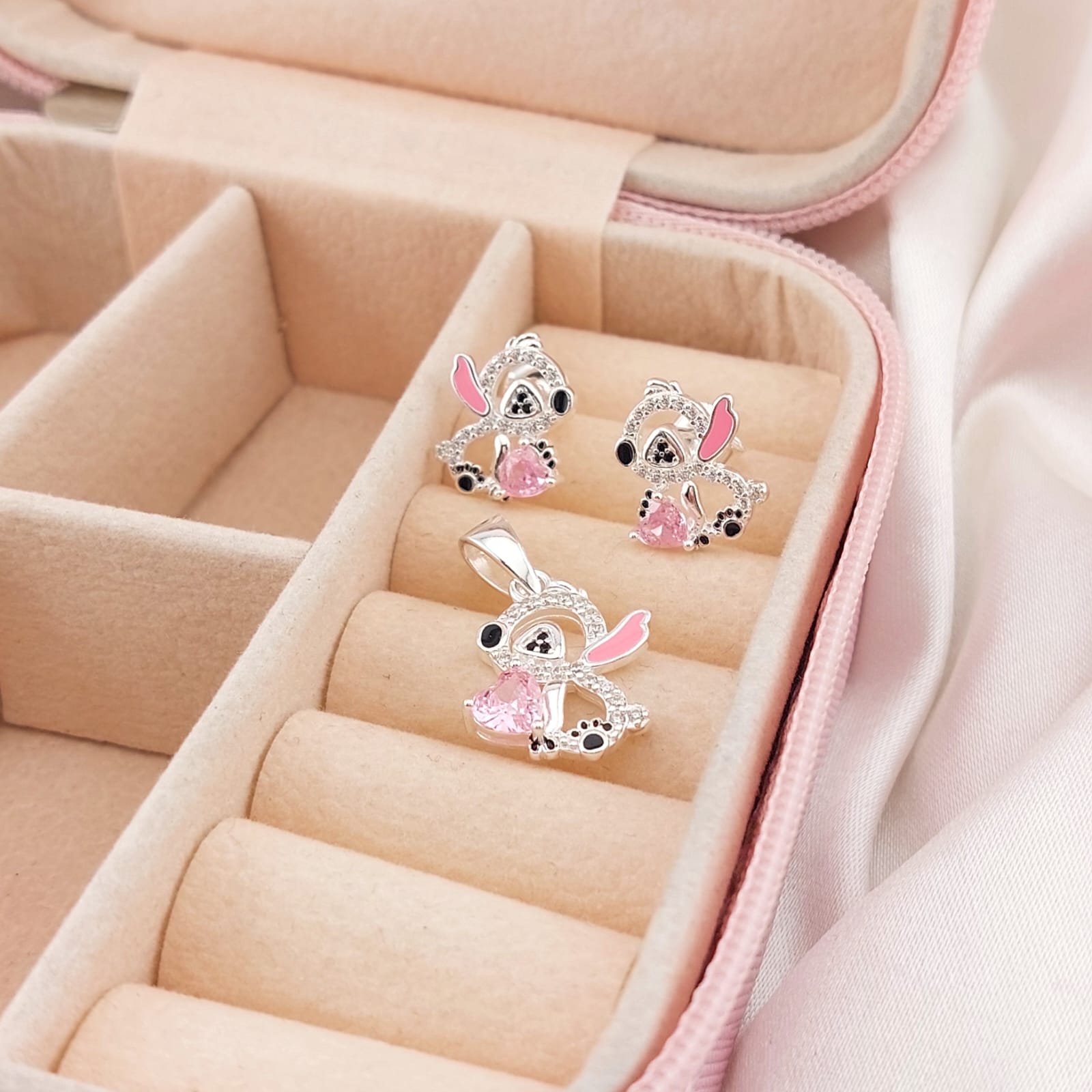 Juego Dama Plata 925 26315