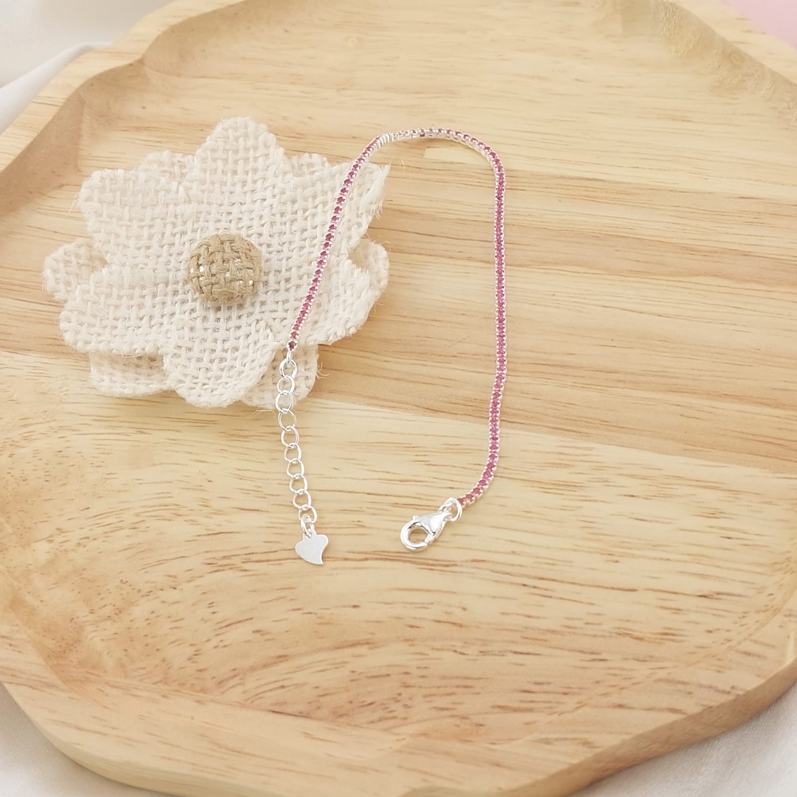 Pulsera Dama 17-19cm Plata 925 26305