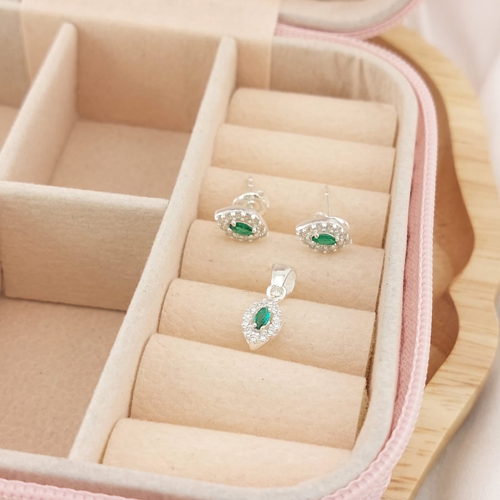 Juego Dama Plata 925 26316