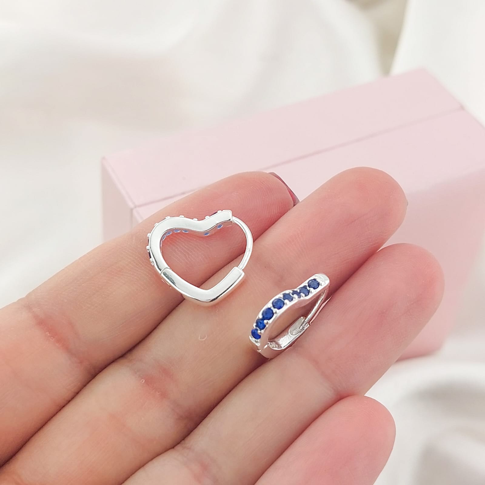 Aretes Huggies 16mm Plata 925 26352