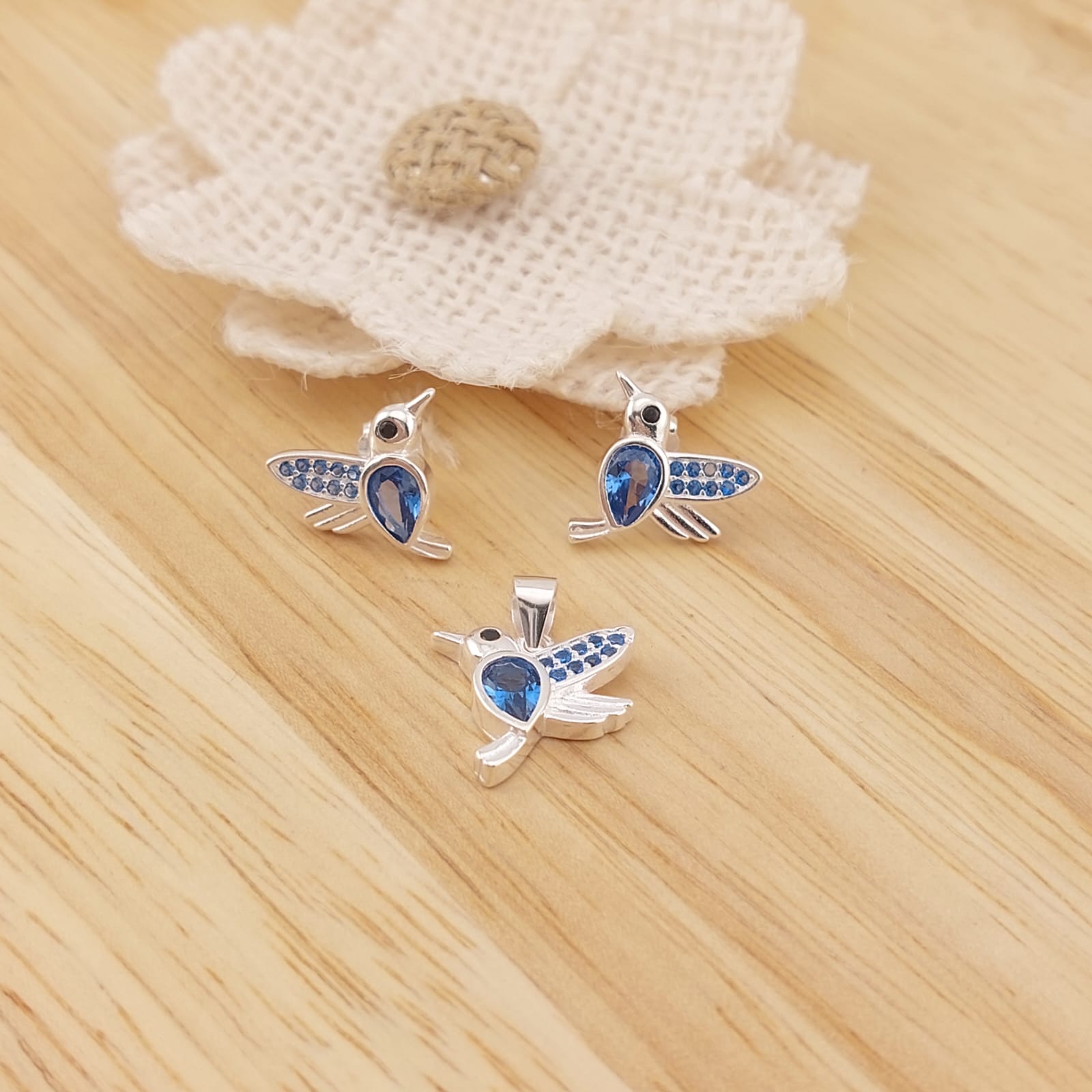 Juego Dama Plata 925 26319