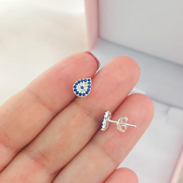Aretes 8mm Plata 925 26388