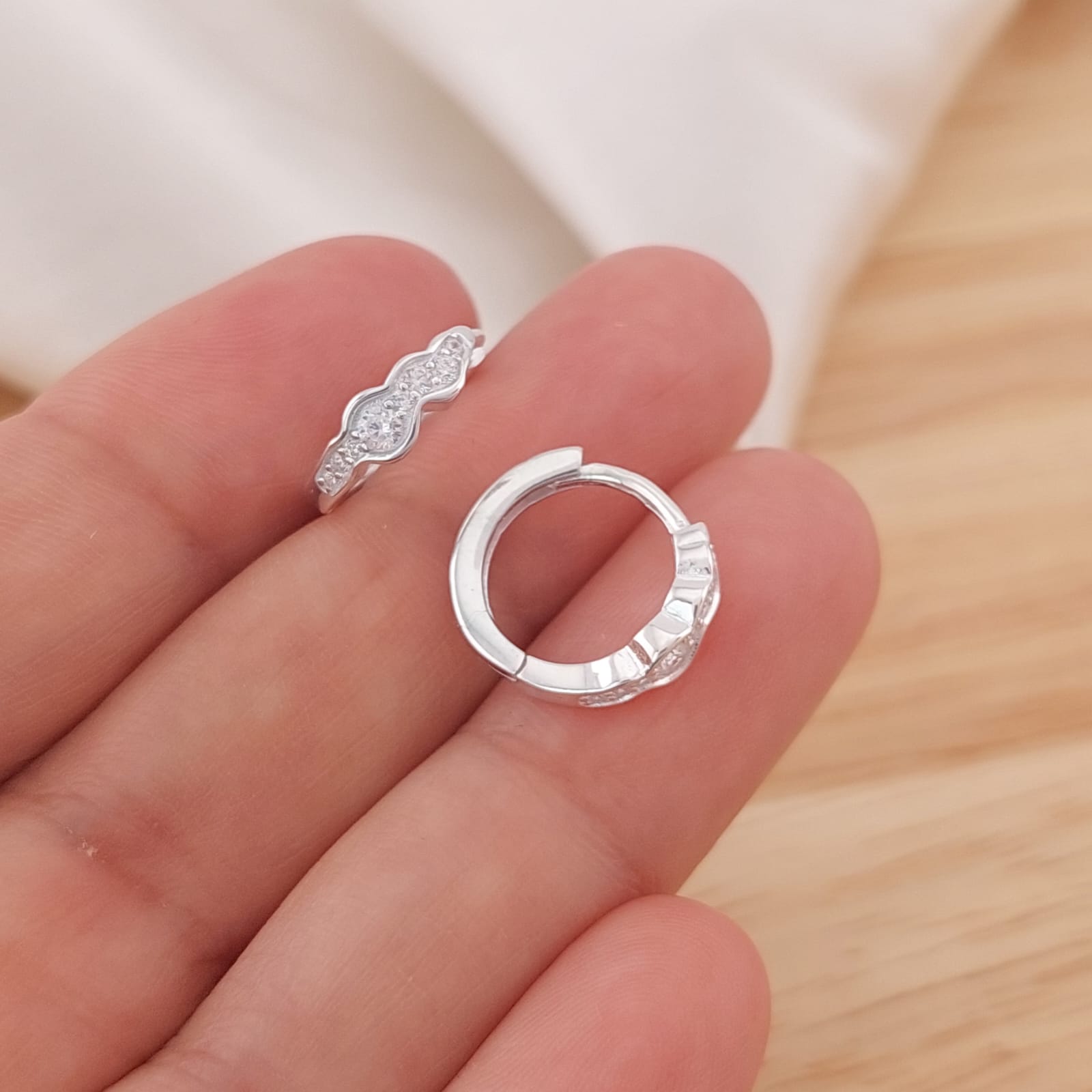 Huggies 13mm Plata 925 26447