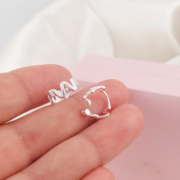 Huggies 13mm Plata 925 26449