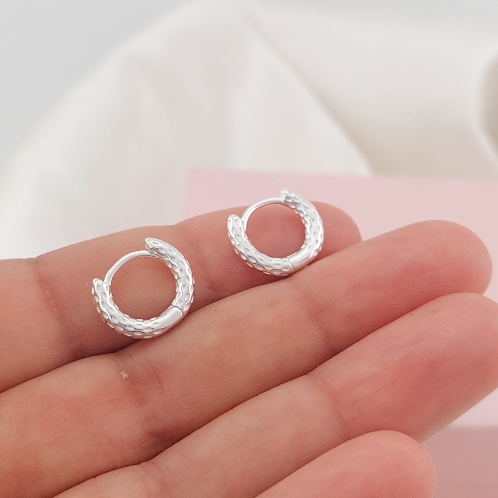 Huggies 13mm Plata 925 26436