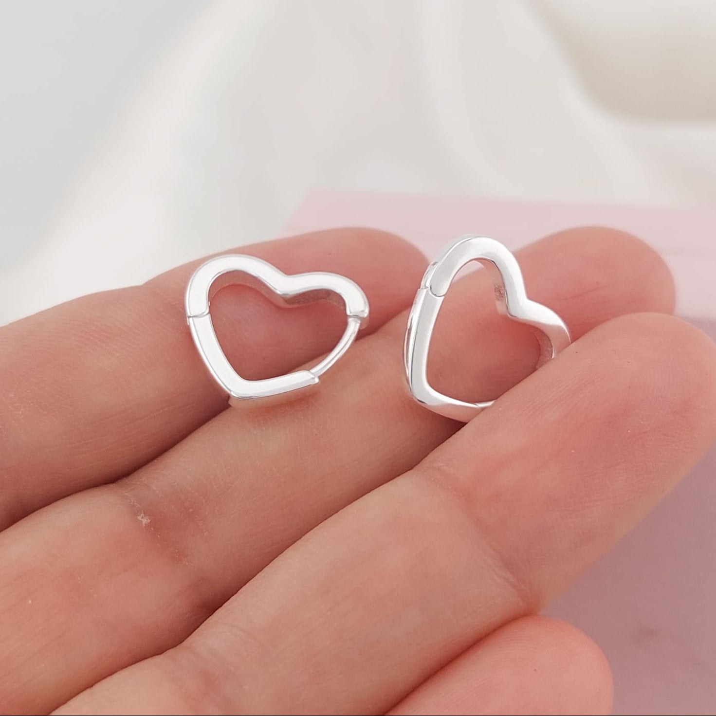 Huggies 15mm Plata 925 26434