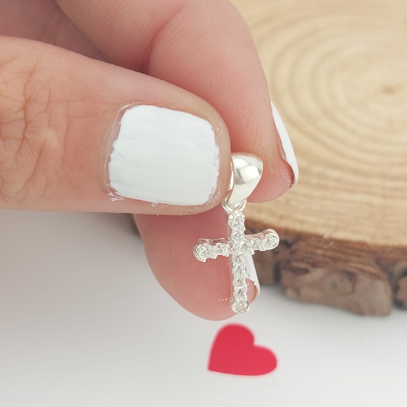 Dije Cruz 15mm Plata 925 26513