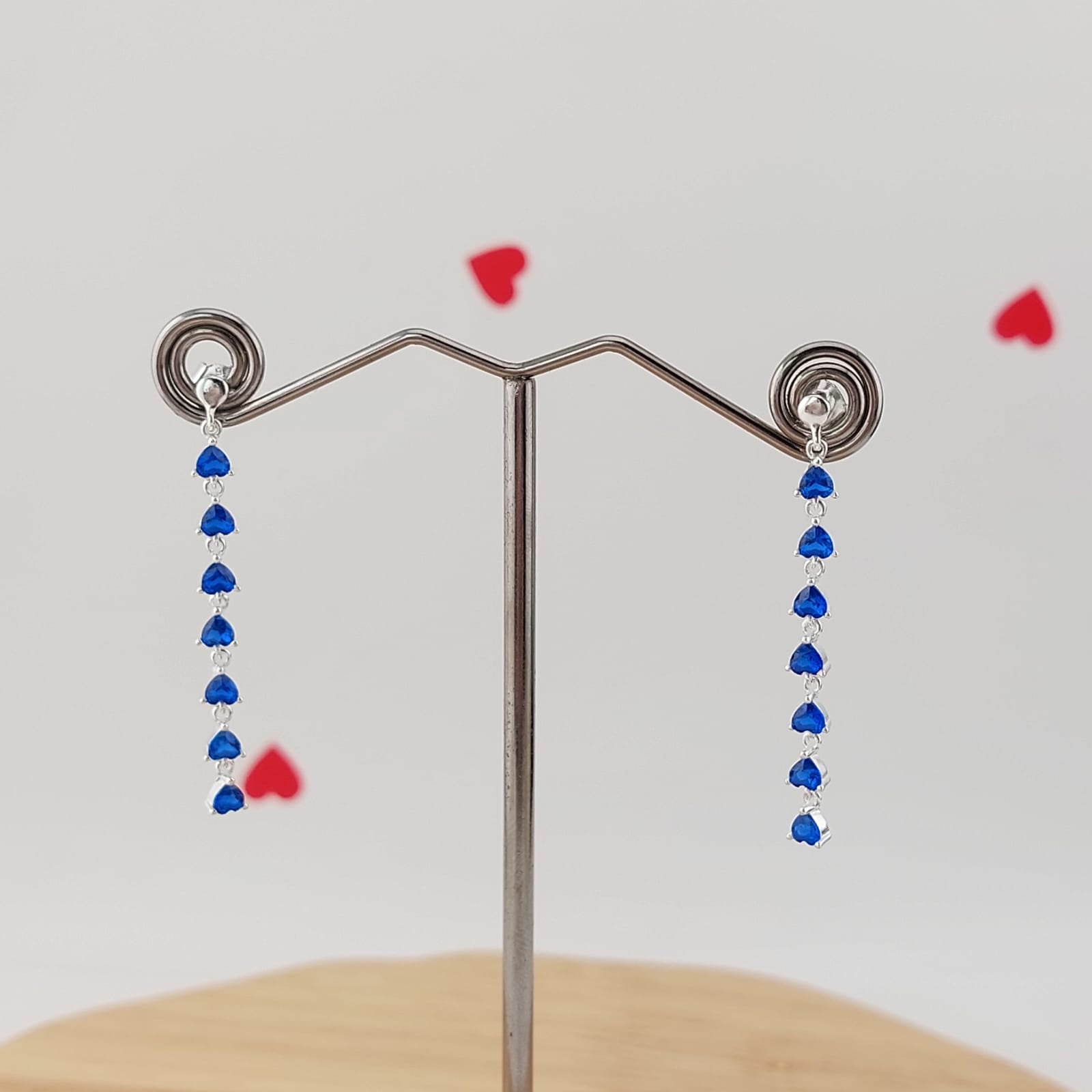 Aretes Largos 40mm Plata 925 26532