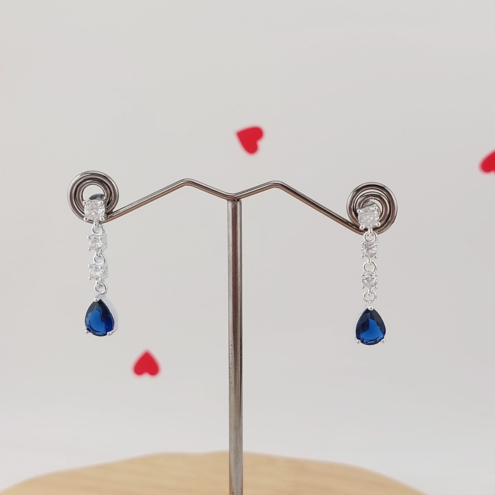 Aretes Largos 30mm Plata 925 26526