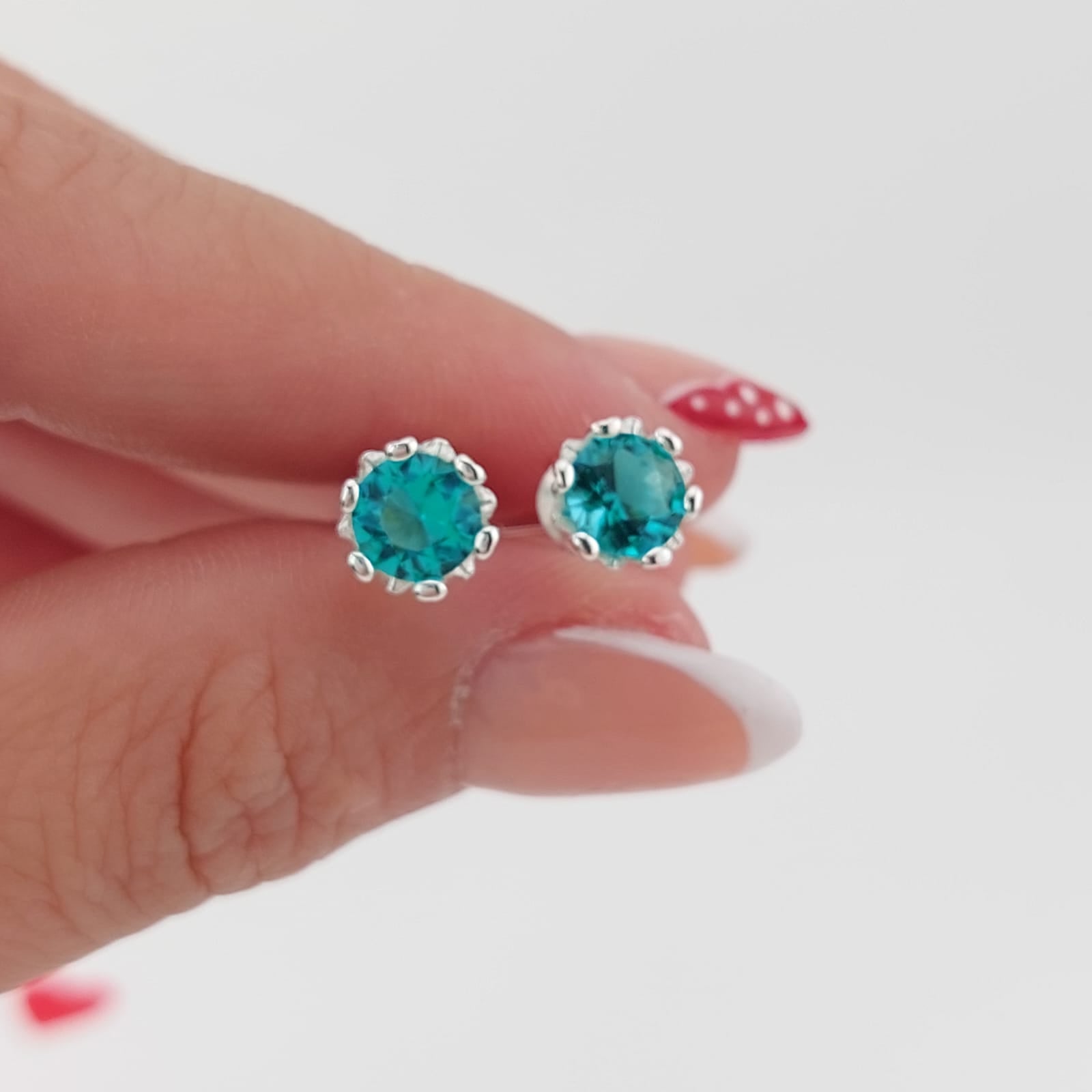 Chispas 8mm Plata 925 26577